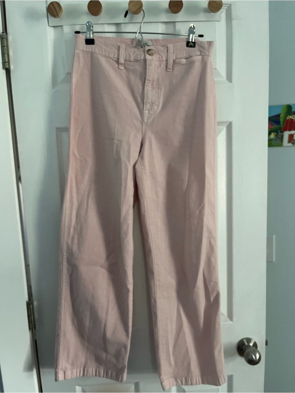 J Crew slim wide leg pants